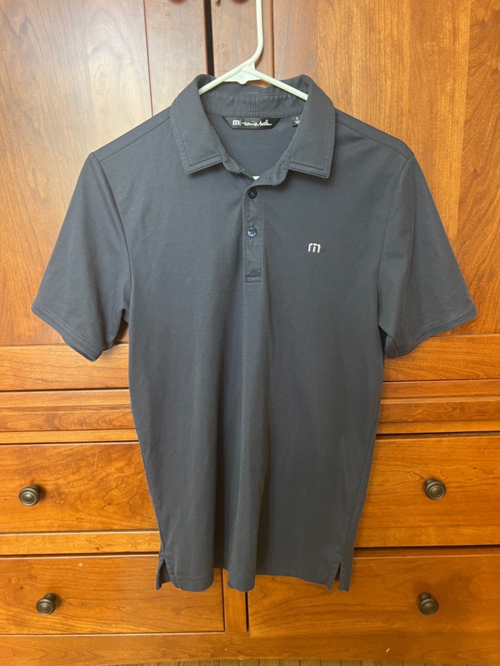 Gray Travis Mathew golf polo / excellent condition